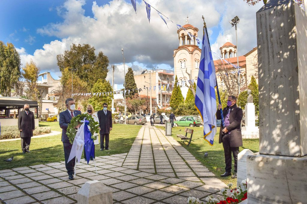 25η Μαρτίου Κατάθεση Στεφάνων