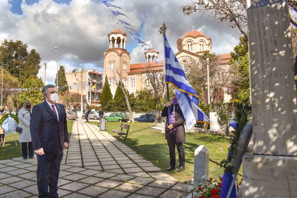 25η Μαρτίου Κατάθεση Στεφάνων