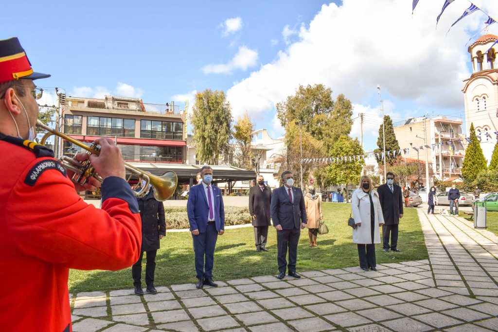 25η Μαρτίου Κατάθεση Στεφάνων