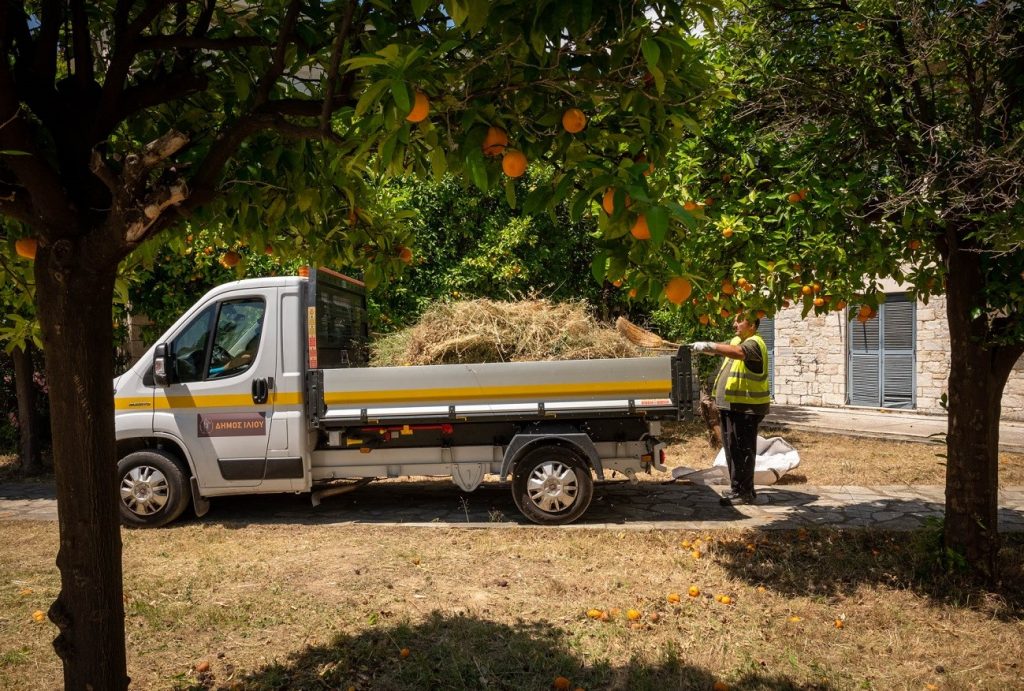 Οι υπηρεσίες του Δήμου Ιλίου φροντίζουν  το πράσινο, καθαρίζουν, αποψιλώνουν και φυτεύουν πολύχρωμα λουλούδια για να ομορφύνουν τον χώρο