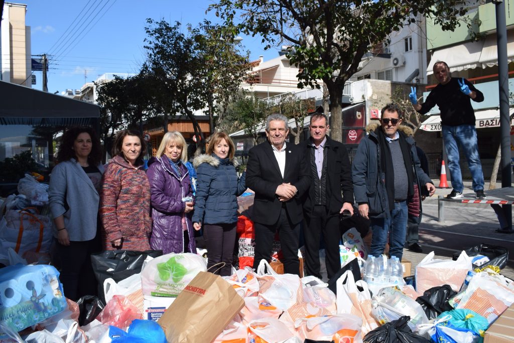 Πρωτοφανής η ανταπόκριση από τους πολίτες του Ιλίου στην ανθρωπιστική βοήθεια για τους σεισμόπληκτους της Συρίας και Τουρκίας