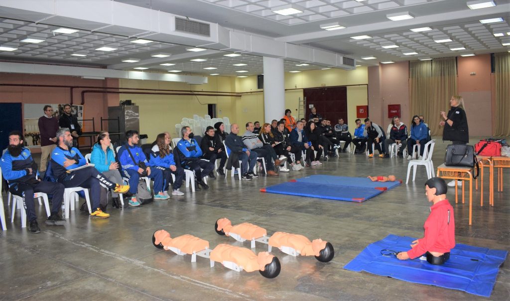 Σεμινάριο Πρώτων Βοηθειών σε προπονητές και γυμναστές του Δήμου Ιλίου