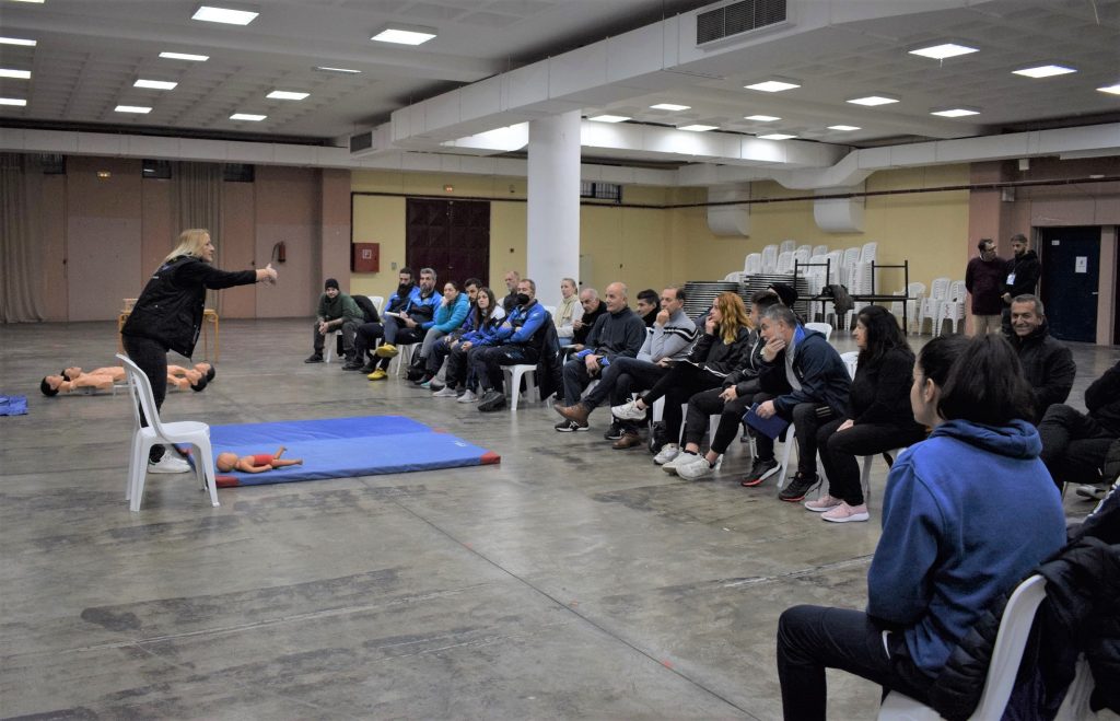 Σεμινάριο Πρώτων Βοηθειών σε προπονητές και γυμναστές του Δήμου Ιλίου