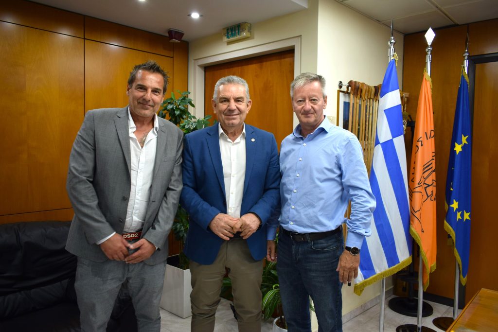 Ο Πρόεδρος της Ελληνικής Γυμναστικής Ομοσπονδίας επισκέφτηκε τον Δήμο Ιλίου