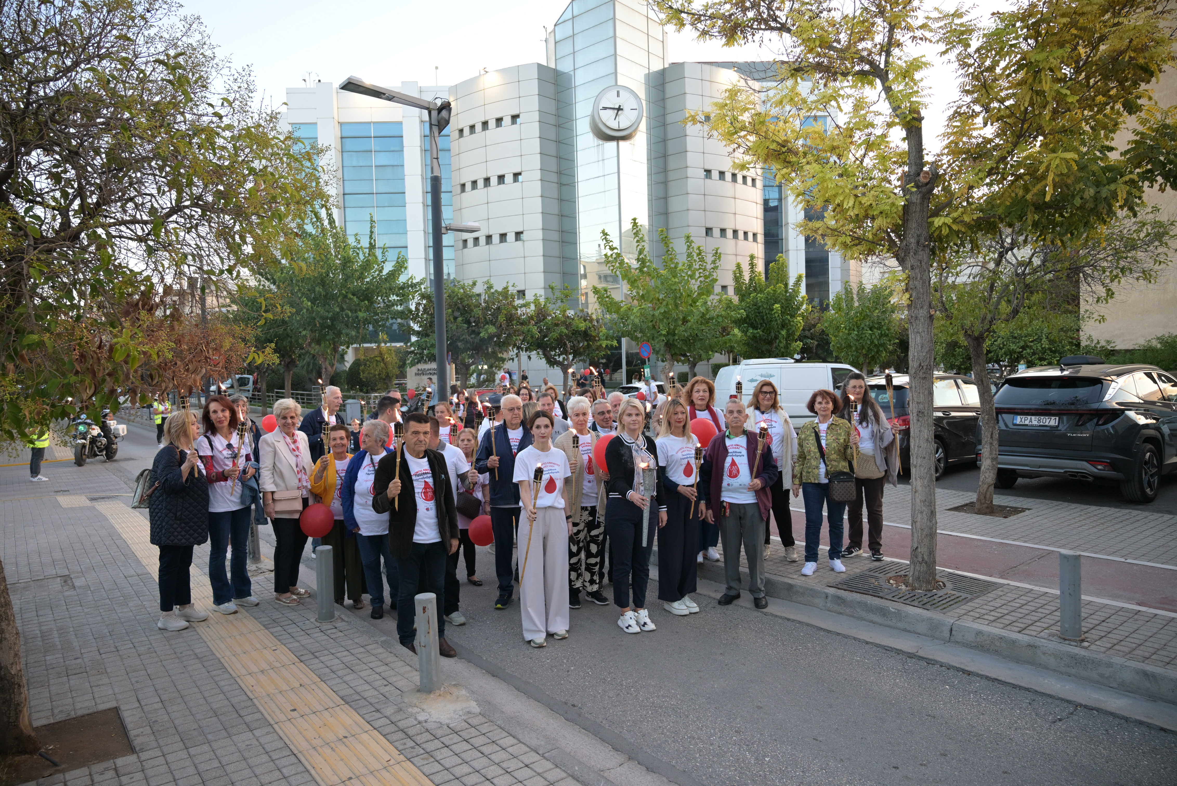 23η Πανελλήνια Λαμπαδηδρομία Εθελοντών Αιμοδοτών στον Δήμο Ιλίου