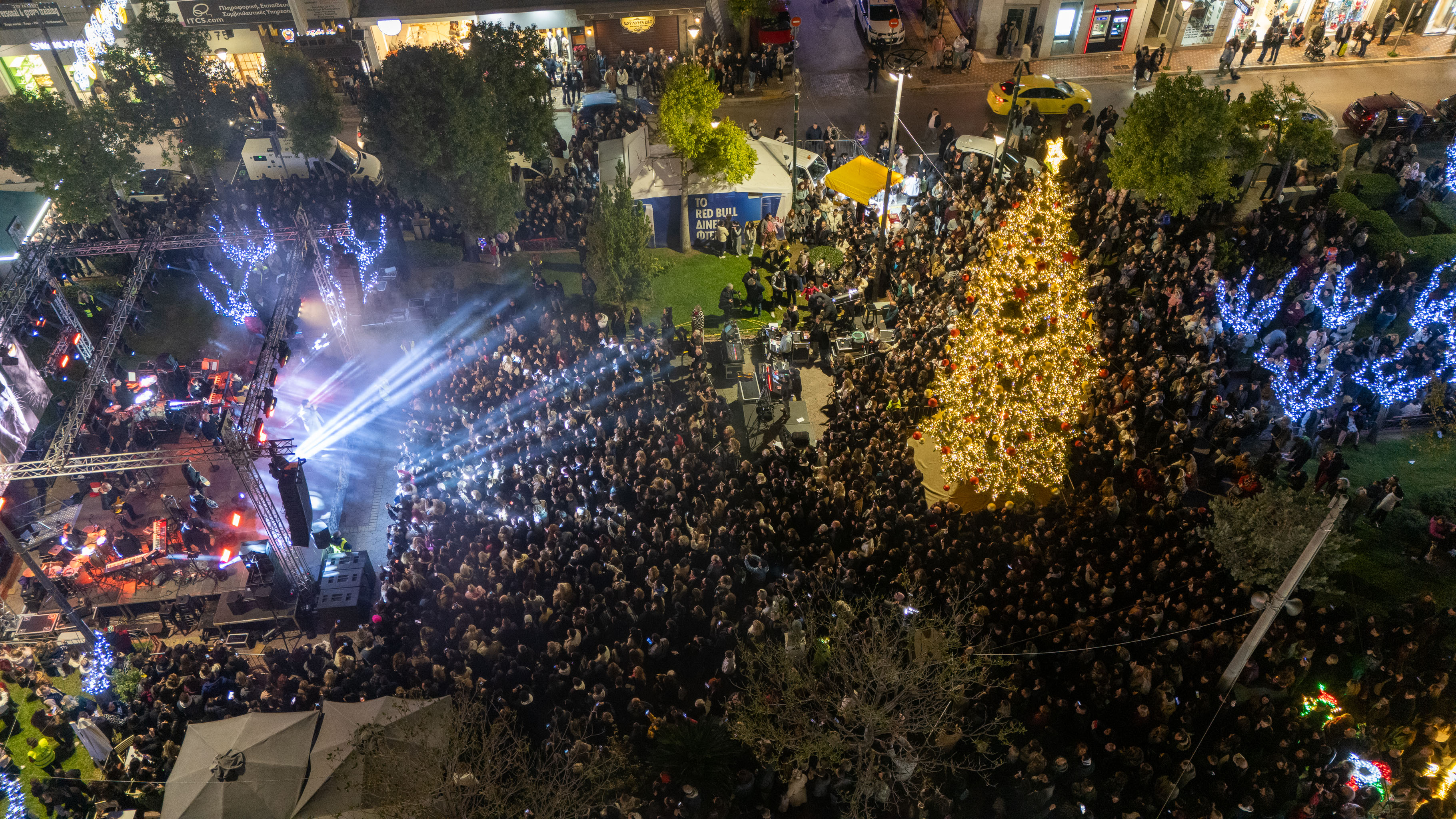 Φωταγώγηση Χριστουγεννιάτικου Δέντρου & Επίσημη έναρξη της «Μαγικής Πόλης» 2025
