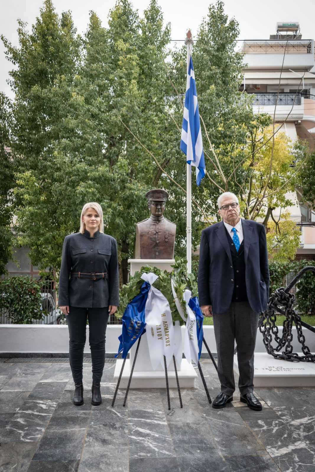 Επιμνημόσυνη δέηση στη μνήμη του Πλοιάρχου Έκτορα Γιαλοψού στο Ίλιον