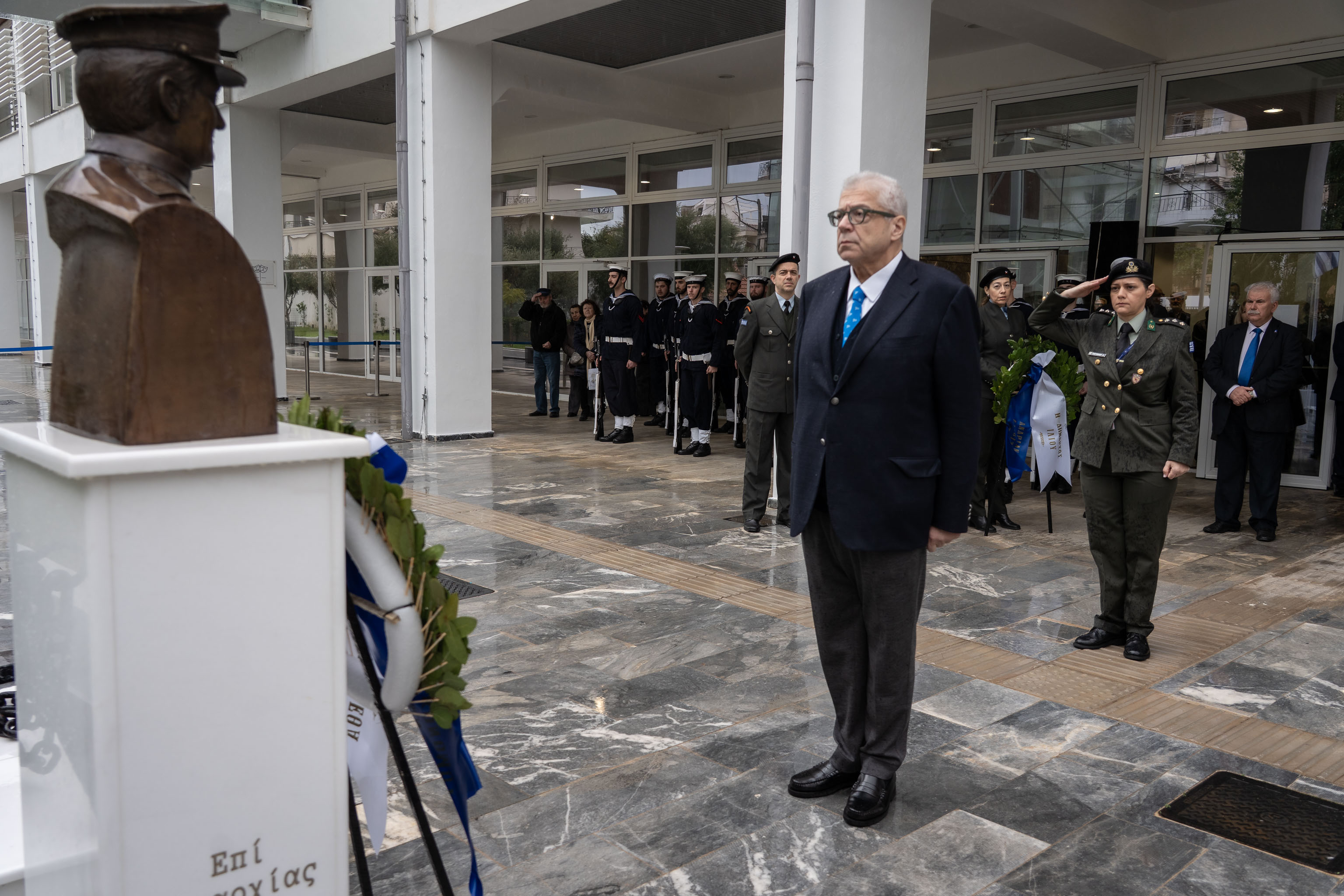 Επιμνημόσυνη δέηση στη μνήμη του Πλοιάρχου Έκτορα Γιαλοψού στο Ίλιον