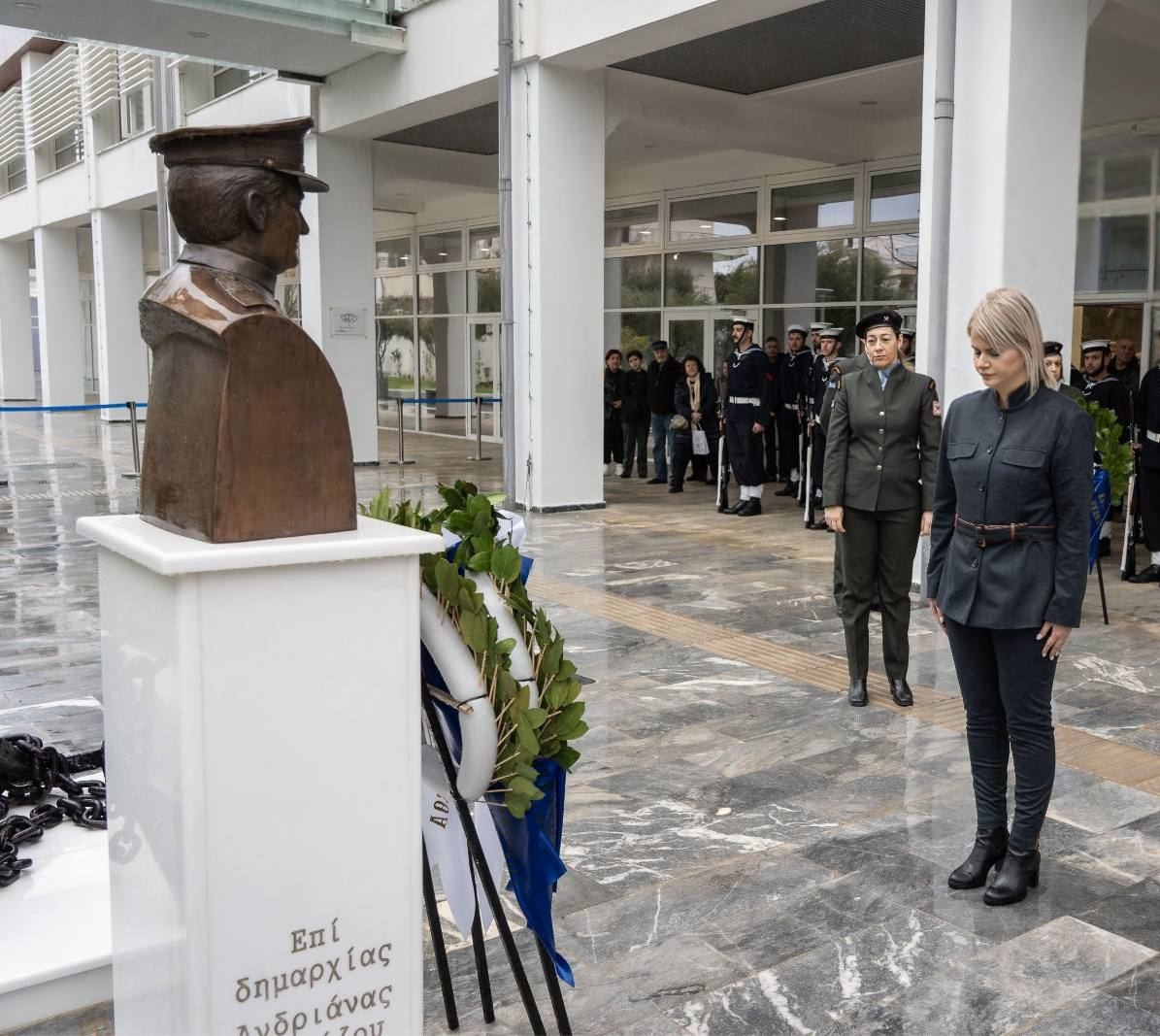 Επιμνημόσυνη δέηση στη μνήμη του Πλοιάρχου Έκτορα Γιαλοψού στο Ίλιον