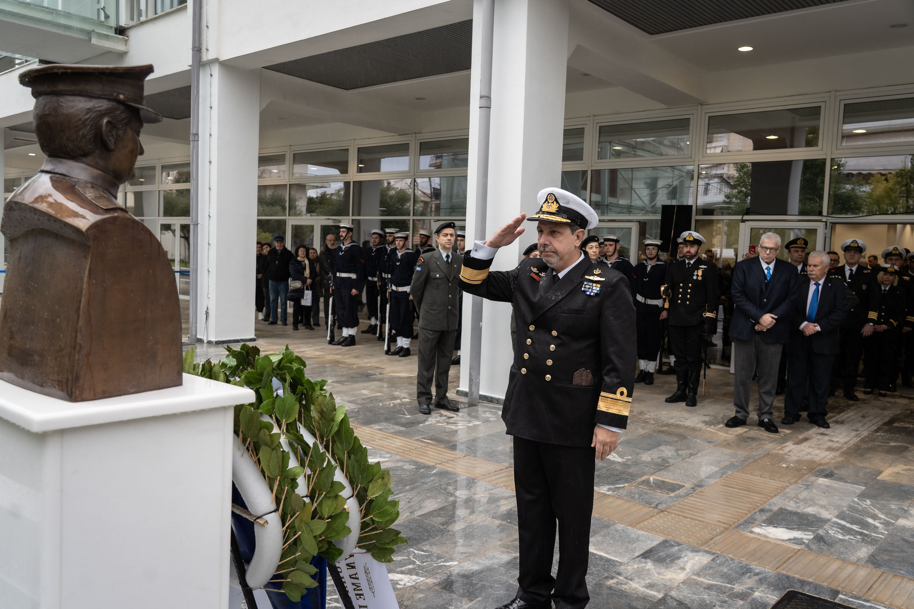 Επιμνημόσυνη δέηση στη μνήμη του Πλοιάρχου Έκτορα Γιαλοψού στο Ίλιον