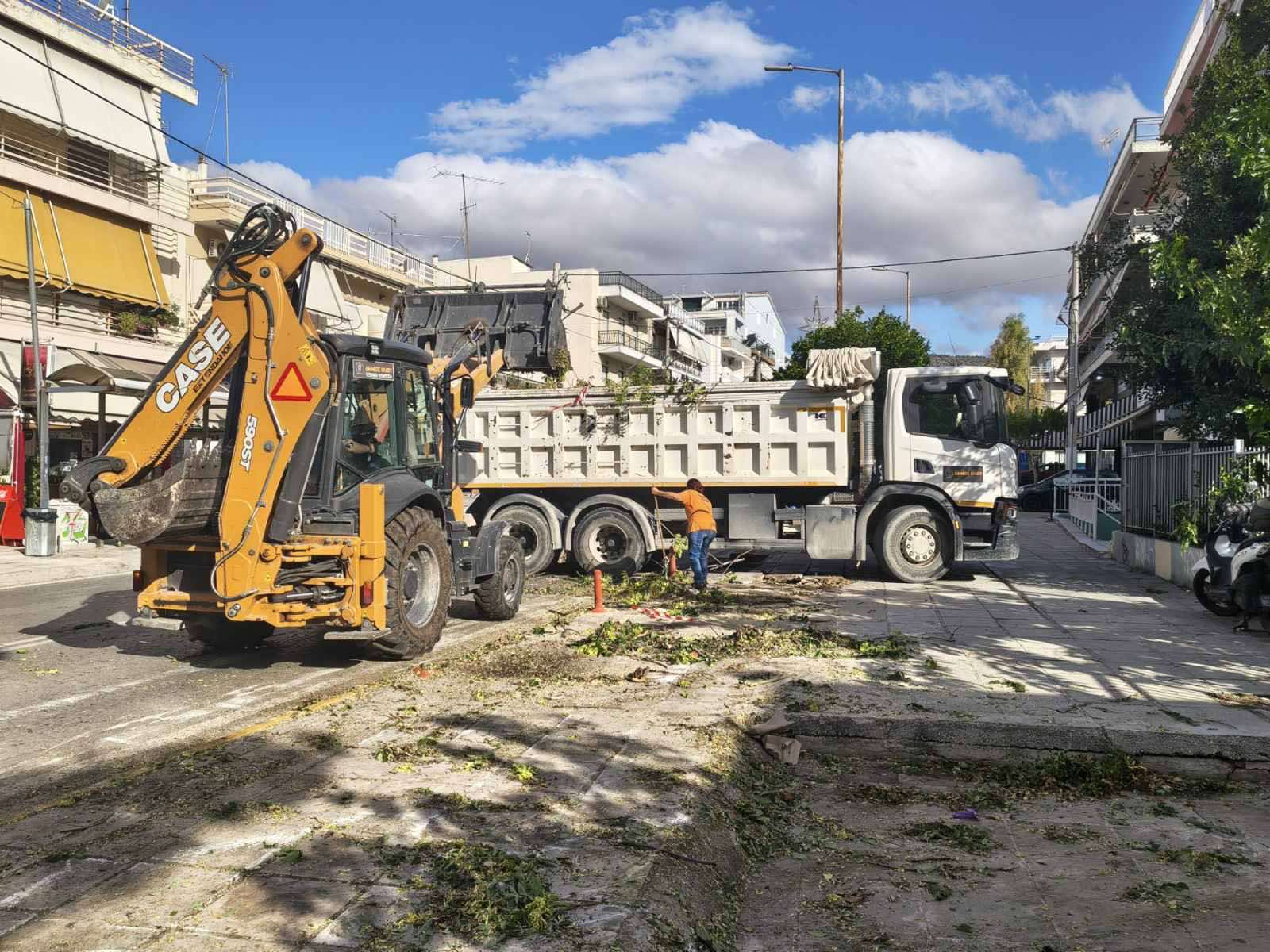 Άμεση η επιχειρησιακή κινητοποίηση των υπηρεσιών του Δήμου Ιλίου στα έντονα καιρικά φαινόμενα που έπληξαν το Ίλιον και ολόκληρη την Αττική